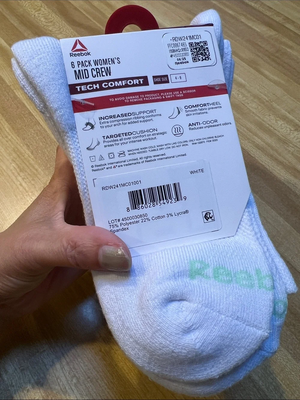 Reebok durable pack
